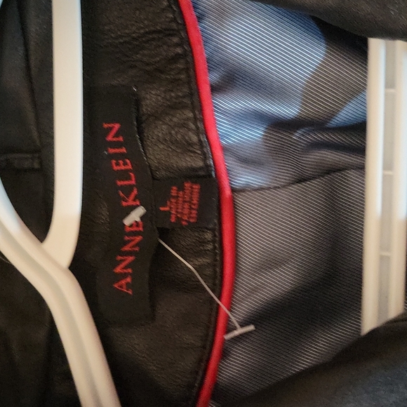 Anne Klein Leather Jacket - Picture 4 of 5